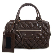 Balenciaga Brown Quilted Bubble Bag kopen en verkopen aan de beste prijs