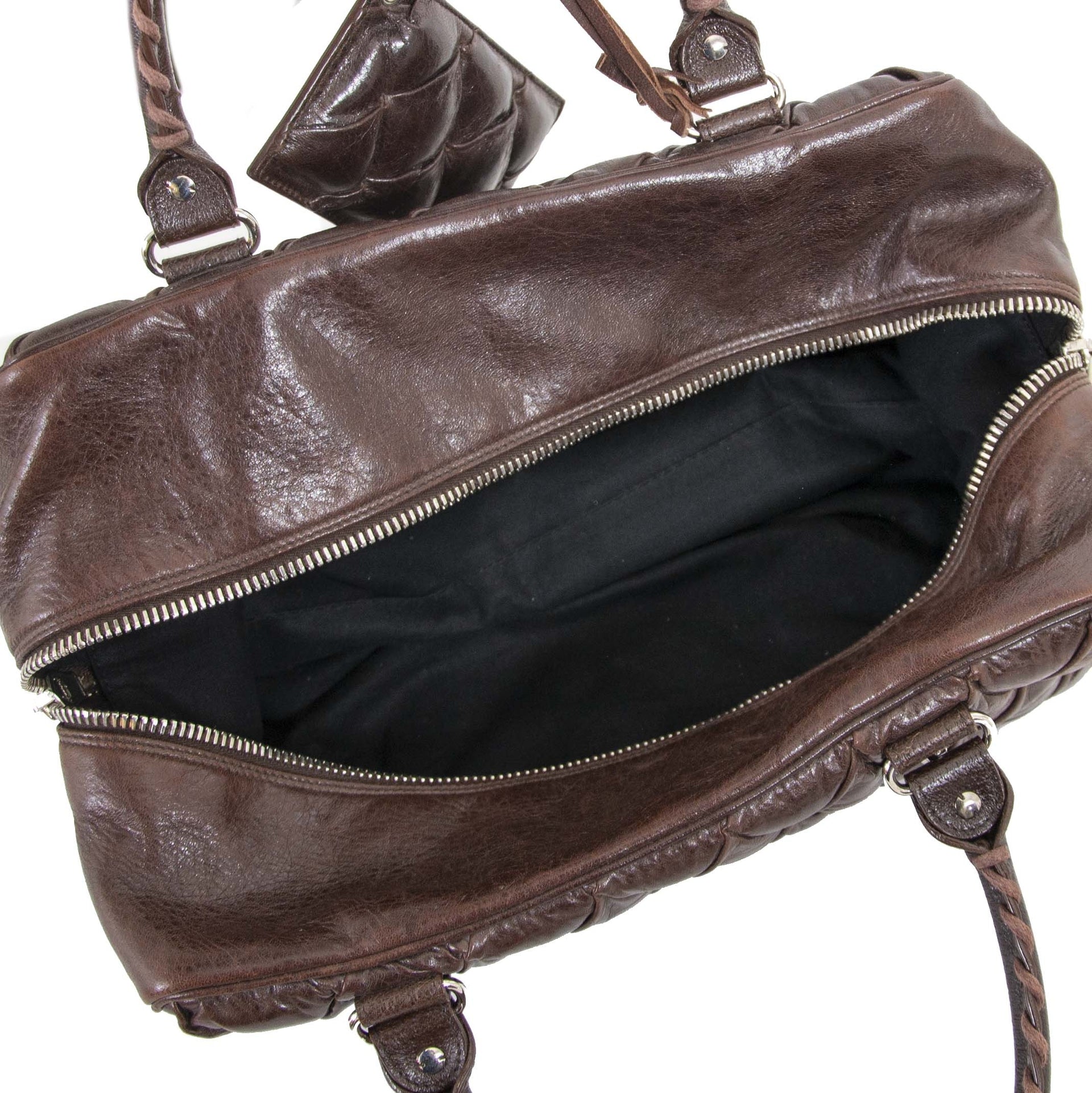 Balenciaga Brown Quilted Bubble Bag achetez pour le meilleur prix chez labllov à anvers