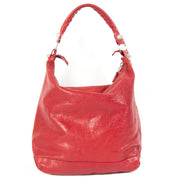 Balenciaga Red Hobo Dag Bag