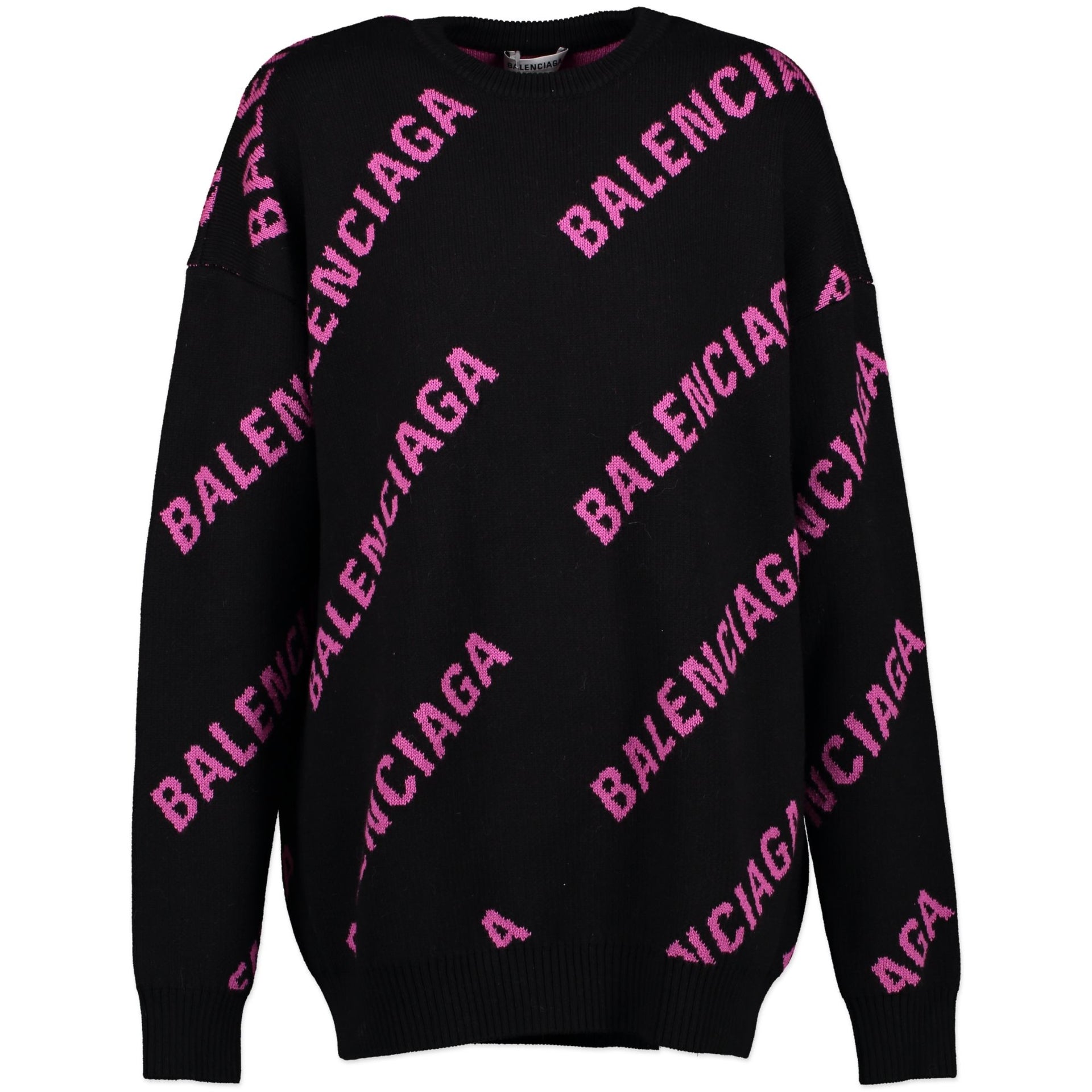 100% authentic brand new Balenciaga Pink Logo Sweater - size XS