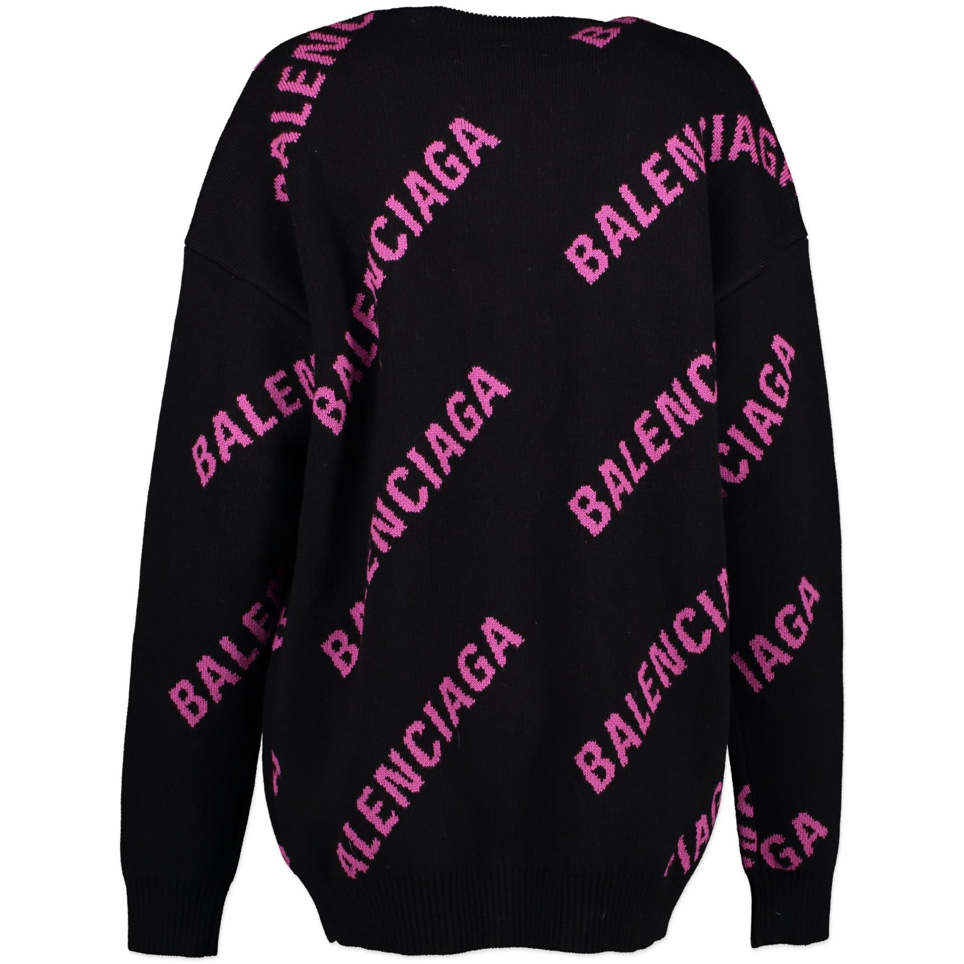 Balenciaga Pink Logo Sweater - size XS for the best price at Labellov secondhand luxury