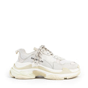 Authentieke Tweedehands Balenciaga Triple S White Sneakers - Size 39 juiste prijs veilig online shoppen luxe merken webshop winkelen Antwerpen België mode fashion