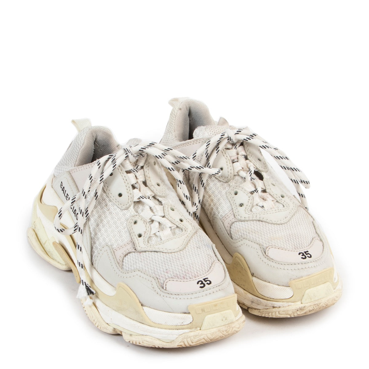 Balenciaga Witte Triple S Sneakers - Maat 35