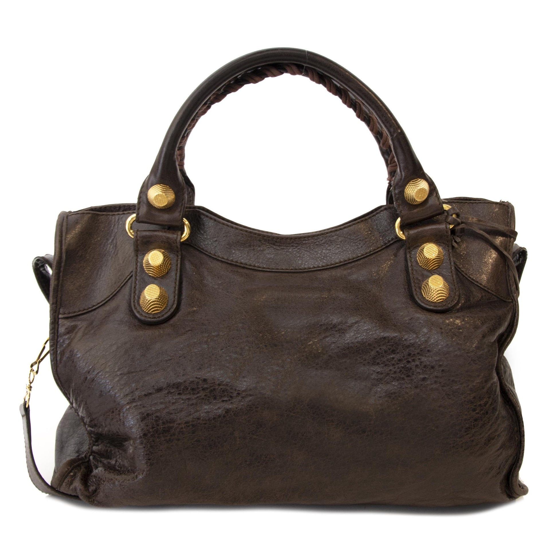 Balenciaga Brown City Giant Hardware