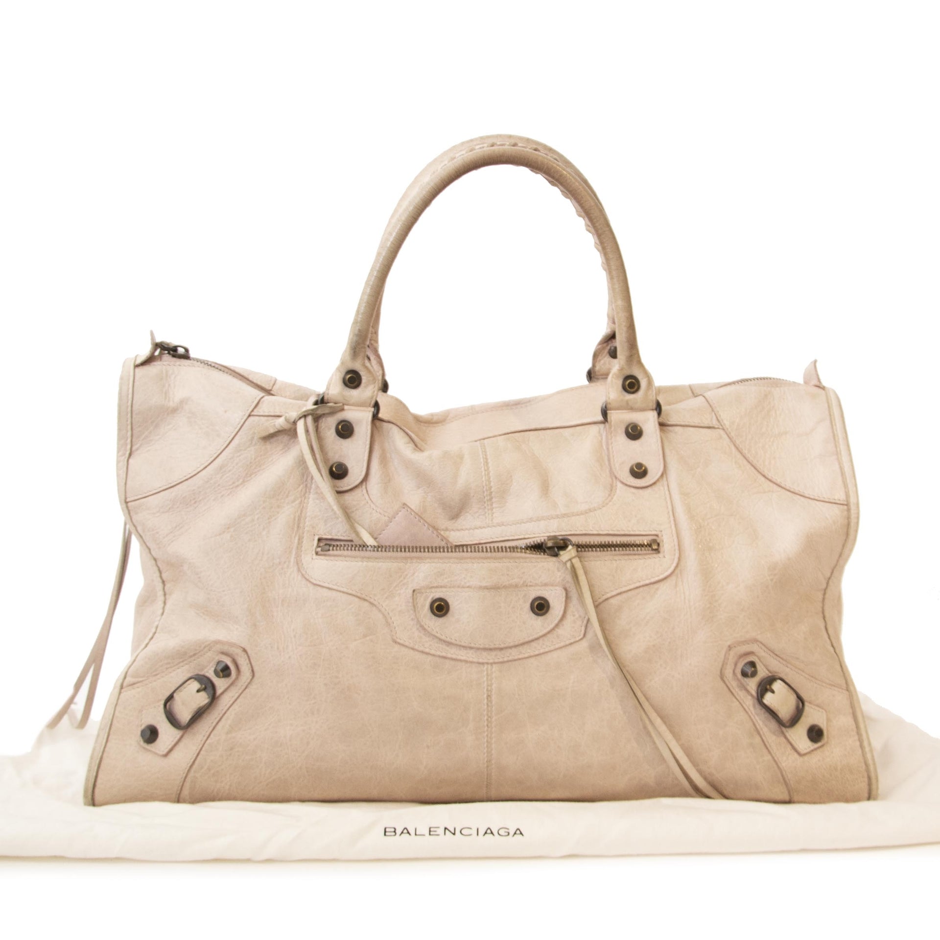 Balenciaga Blush Pink Work Bag kopen en verkopen aan de beste prijs