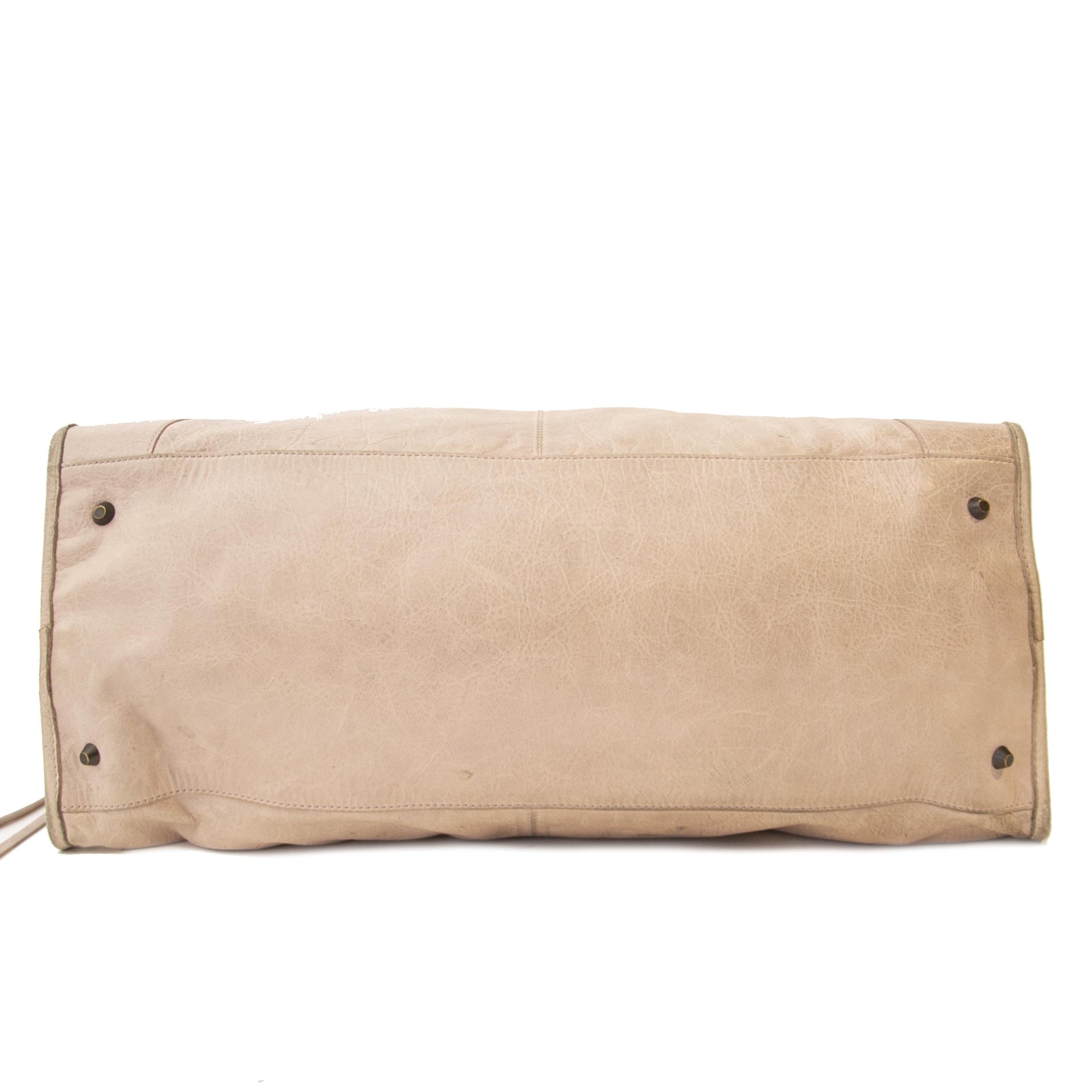 Koop en verkoop uw authentieke designer handtassen aan de beste prijs Balenciaga Blush Pink Work Bag