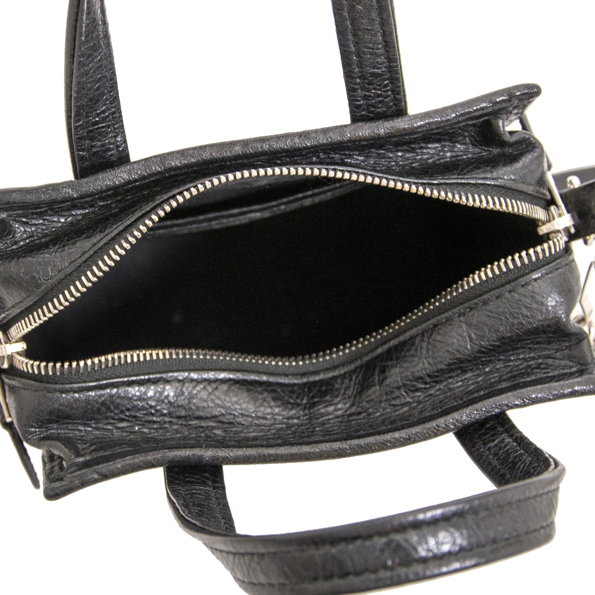 Authentique seconde main Balenciaga Black Bazar Shopper XXS achète en ligne webshop LabelLOV