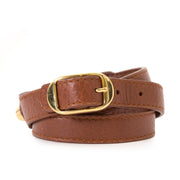 Balenciaga Brown Leather Bracelet now for sale at labellov vintage fashion webshop belgium
