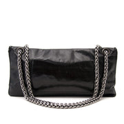 We buy and sell your secondhand luxury handbags such as Balmain Black Leather Shoulder Bag