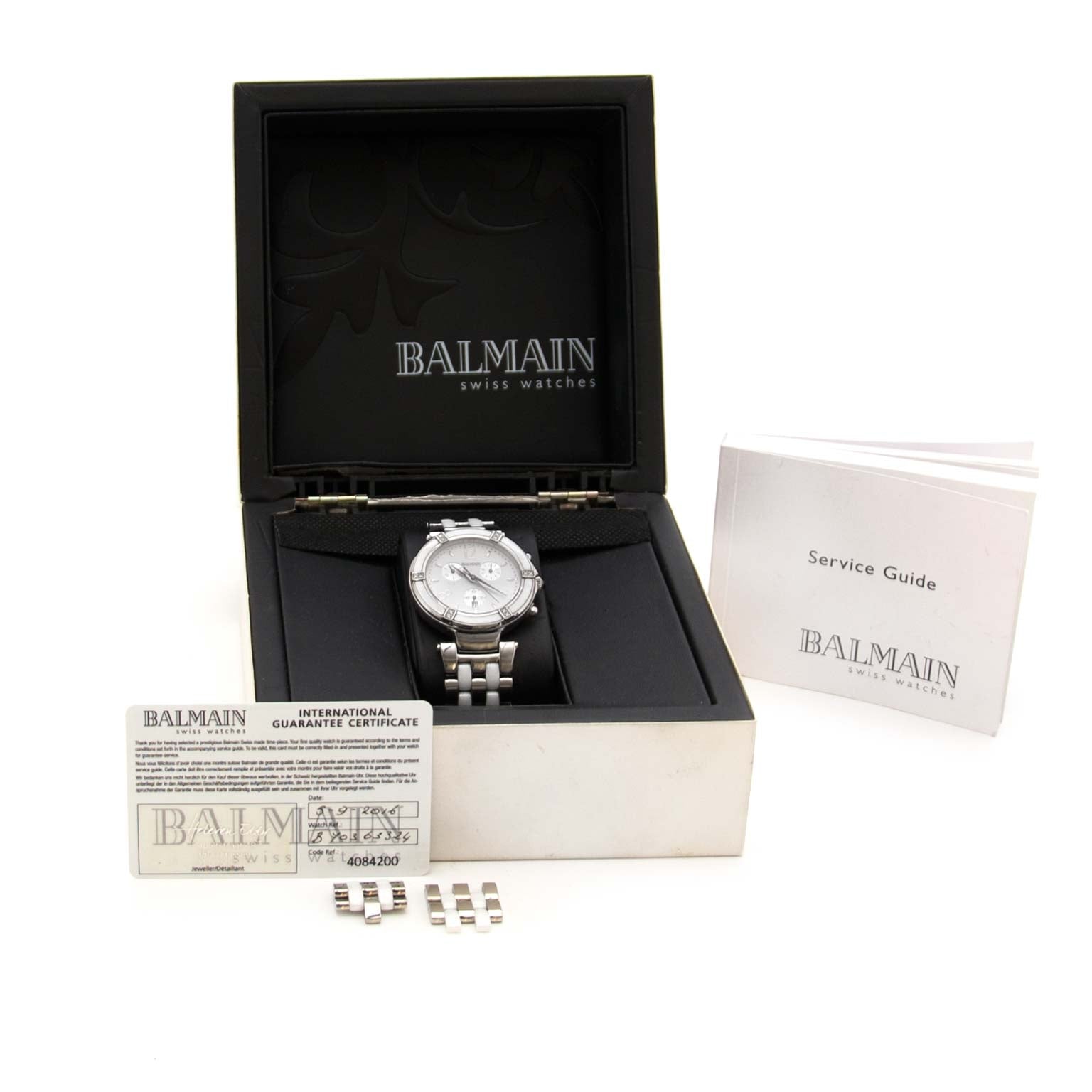 shop safe and secure onine at labellov.com for the best price Balmain Balceram Chrono Lady Watch B7036.33.24