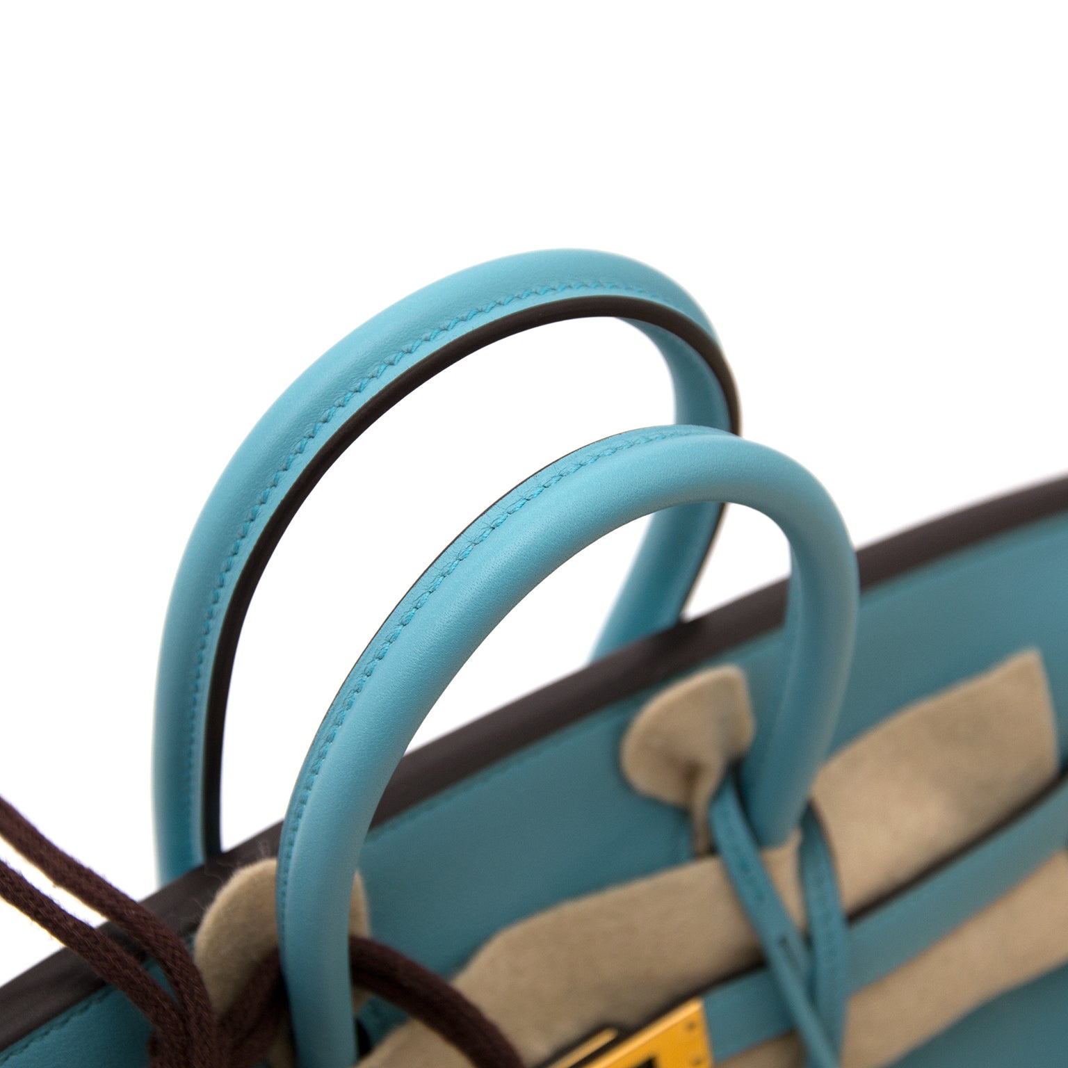 Hermès Birkin 25 Swift Bleu Saint Cyr GHW