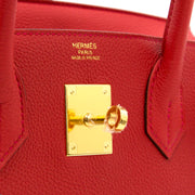 Don't wait any longer and buy Hermès Birkin 30 Togo Geranium GHW immediately for the best price