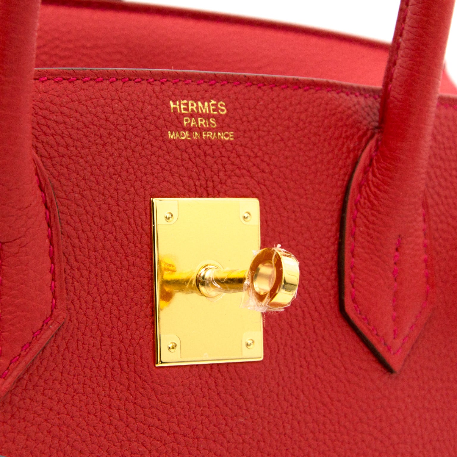 Don't wait any longer and buy Hermès Birkin 30 Togo Geranium GHW immediately for the best price