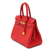 Koop uw Hermès Birkin 30 Togo Geranium GHW aan de beste condities bij Labellov timeless luxury in Antwerpen