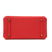 How to get the IT bag of the year? Hermès Birkin 30 Togo Geranium GHW online for sale.