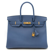 hermes birkin 35 bleu agathe ghw now online at labellov.com for the best price at labellov.com