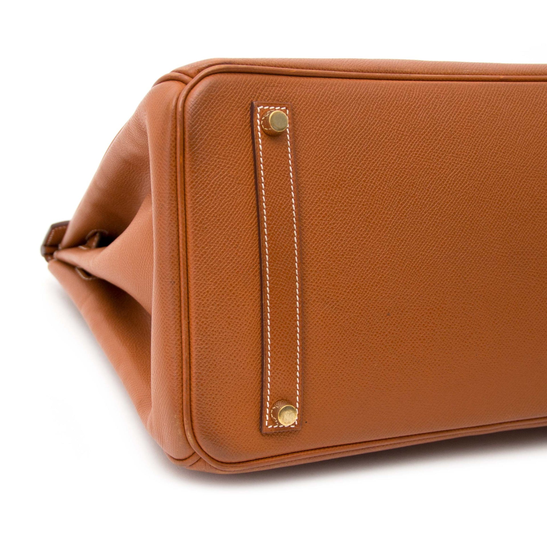 Hermès Birkin 35 Goud Courchevel GHW