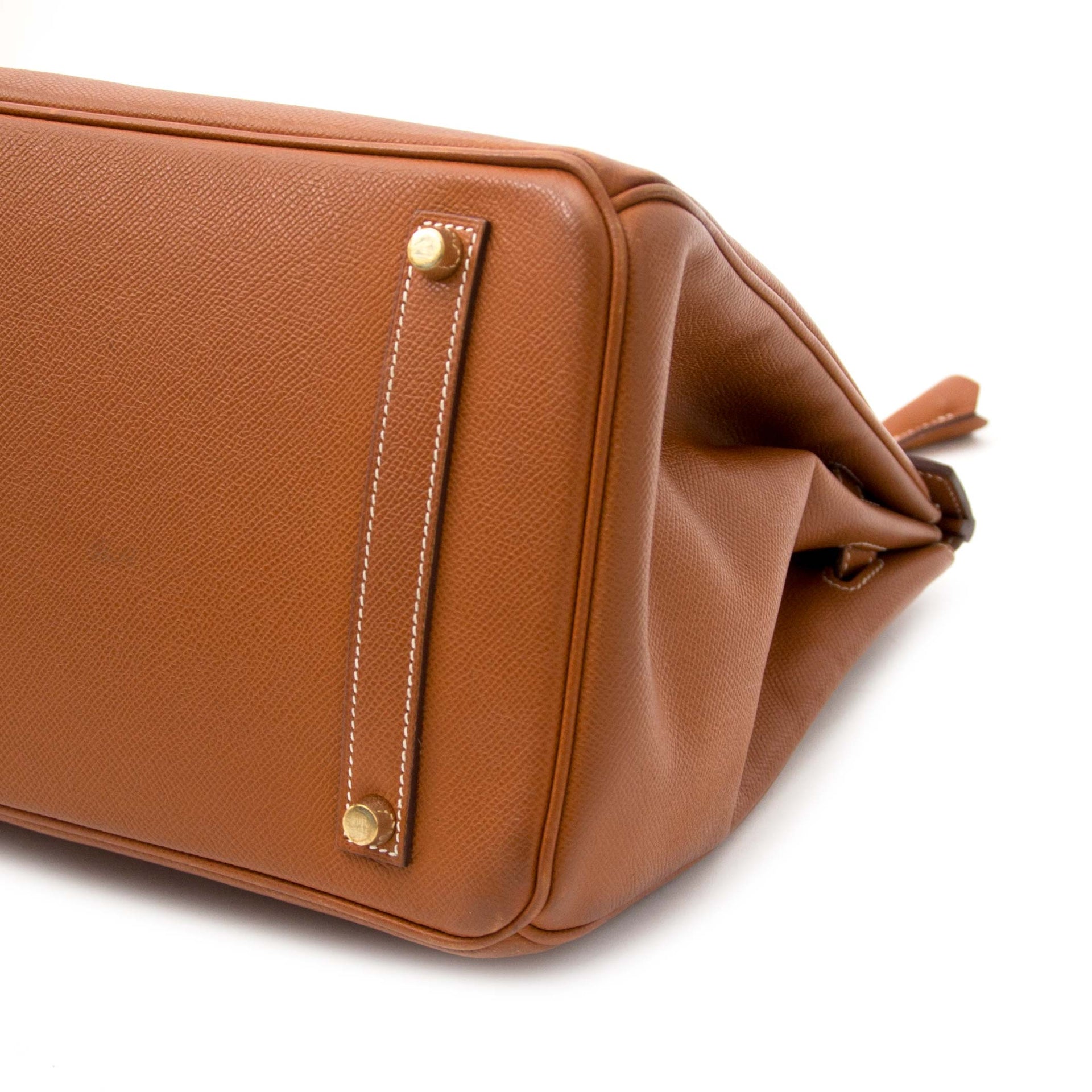 Hermès Birkin 35 Goud Courchevel GHW