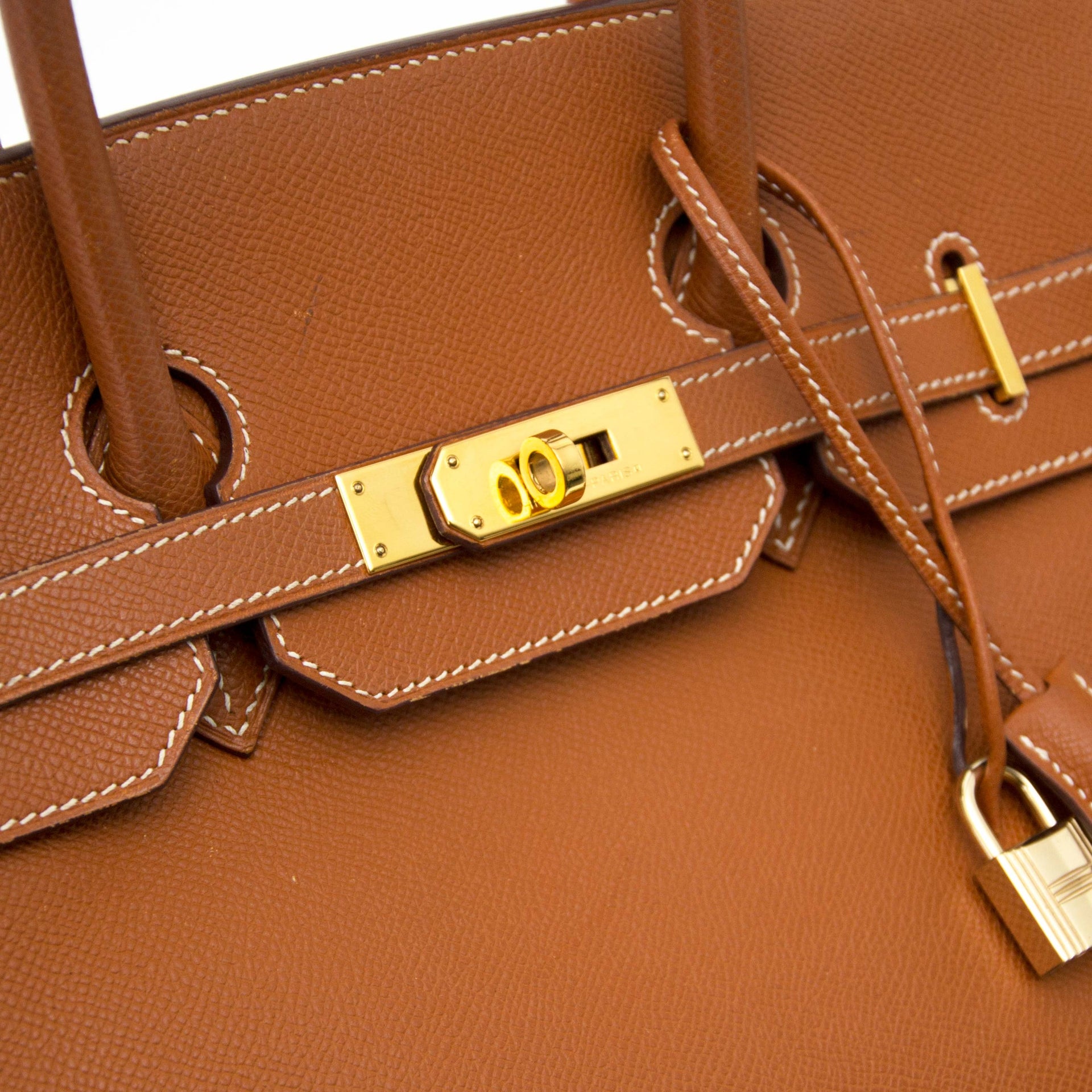 Hermès Birkin 35 Goud Courchevel GHW