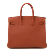 100% authenticity guaranteed hermes birkin togo 35 cuivre now online at labellov.com