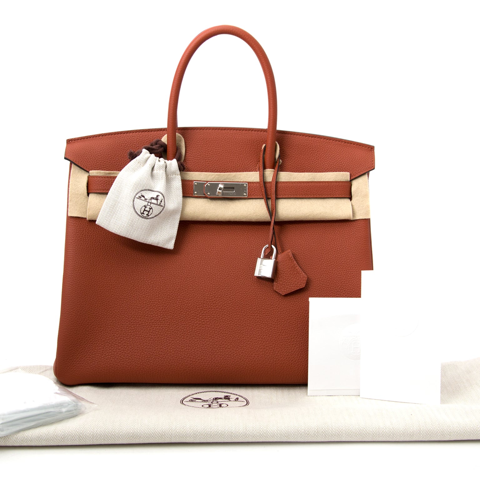 100% authentieke hermes birkin 35 togo cuivre online bij labellov.com geen wachtlijsten