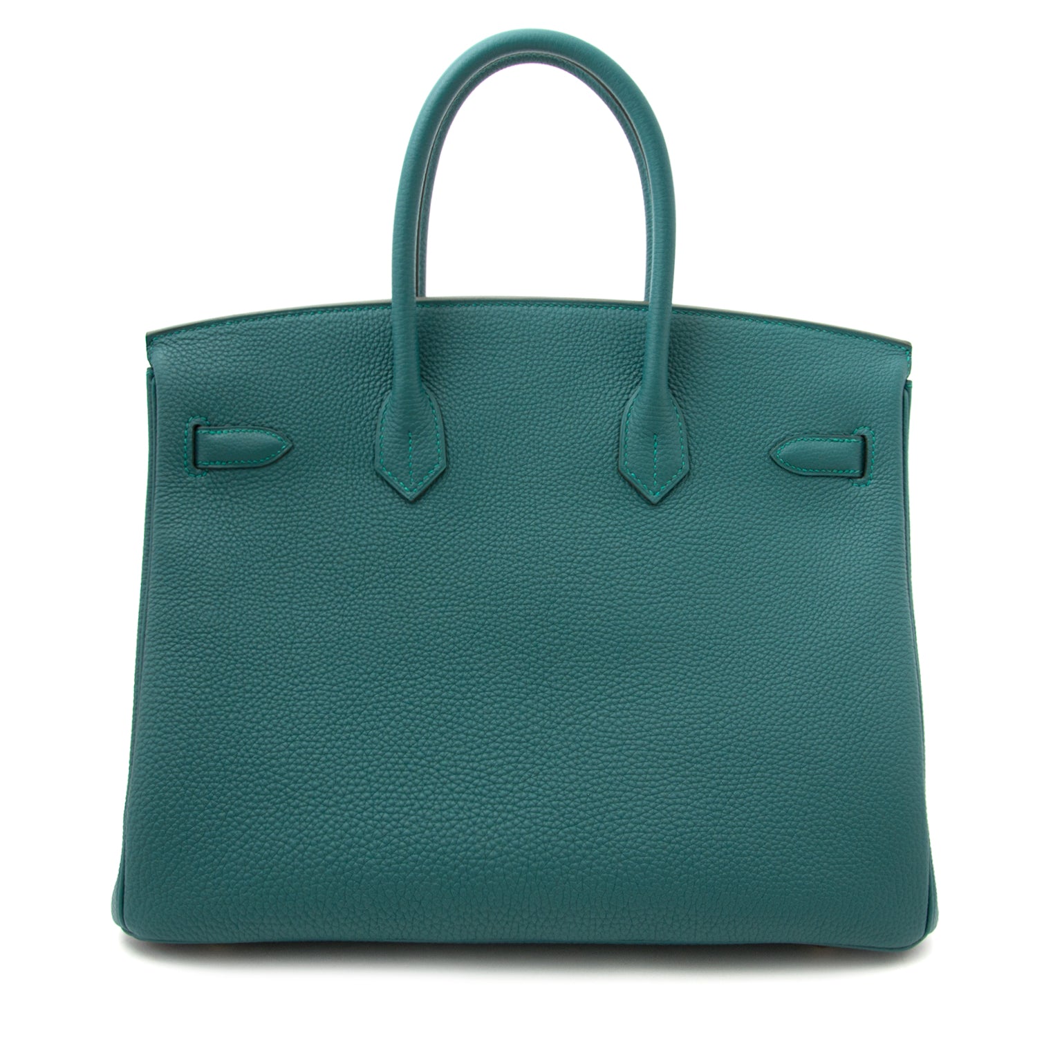 *Never Used*  Hermès Birkin 35cm Togo Malachite GHW