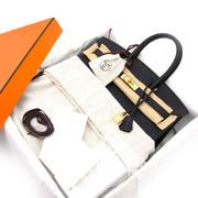 Luxury bags for sale, Hermès Birkin 35 Togo Noir GHW. Brand new bag, worldwide shipping and safe shopping.