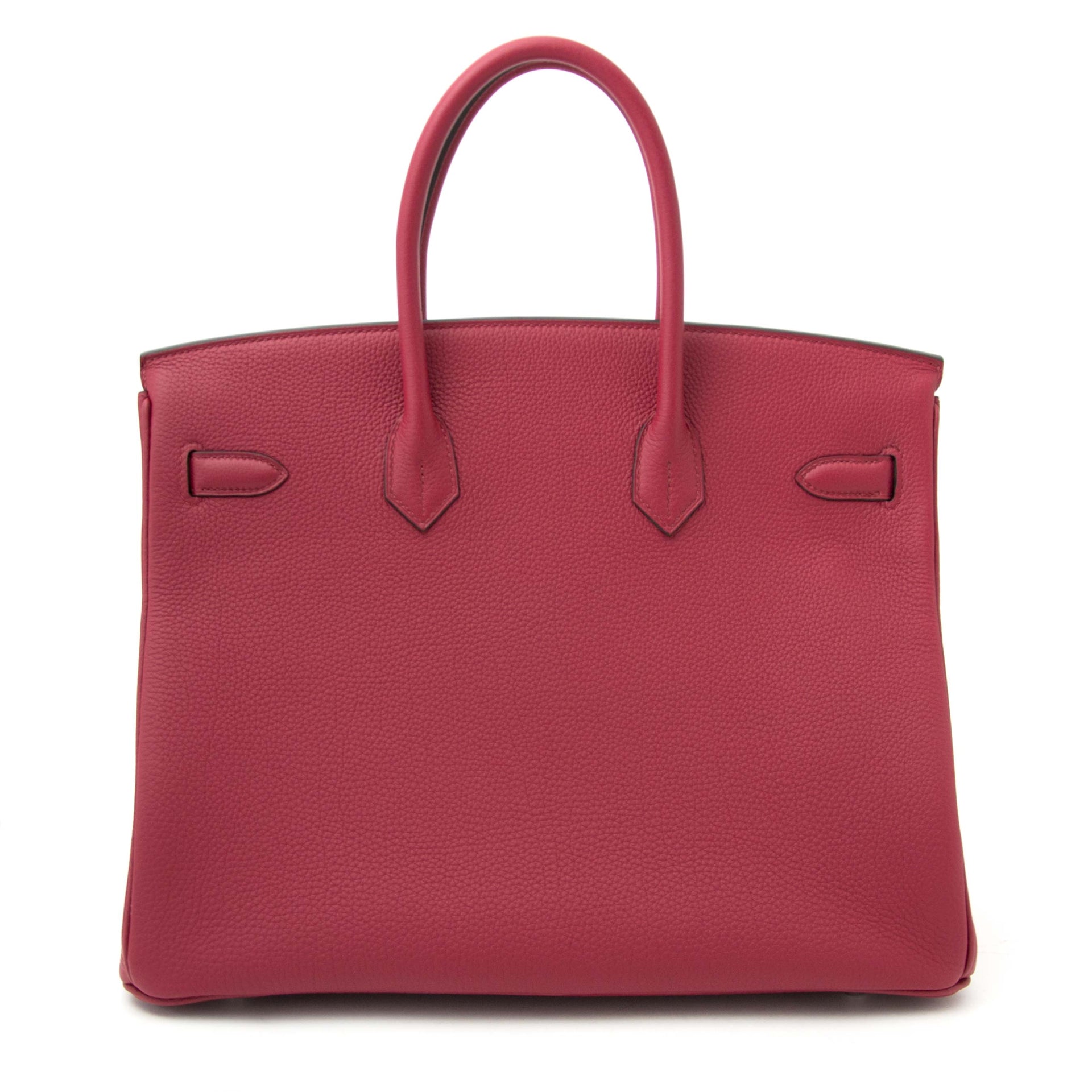 Never Used Hermès Birkin 35 Togo Rouge Grenat PHW kopen