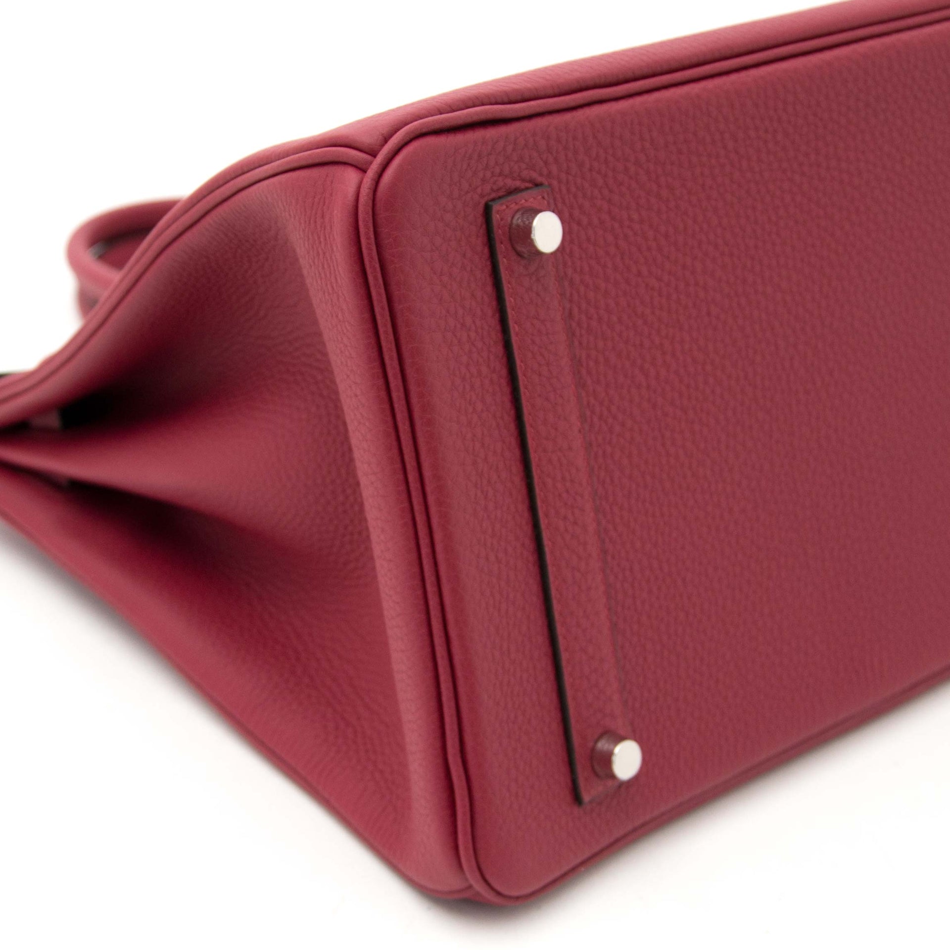 Hermès Birkin 35 Togo Rouge Grenat PHW Jamais Utilisé
