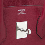 Never Used Hermès Birkin 35 Togo Rouge Grenat PHW aan de beste prijs