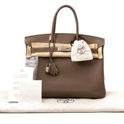 Hermès Birkin 35 Etoupe Togo brand new and with full set