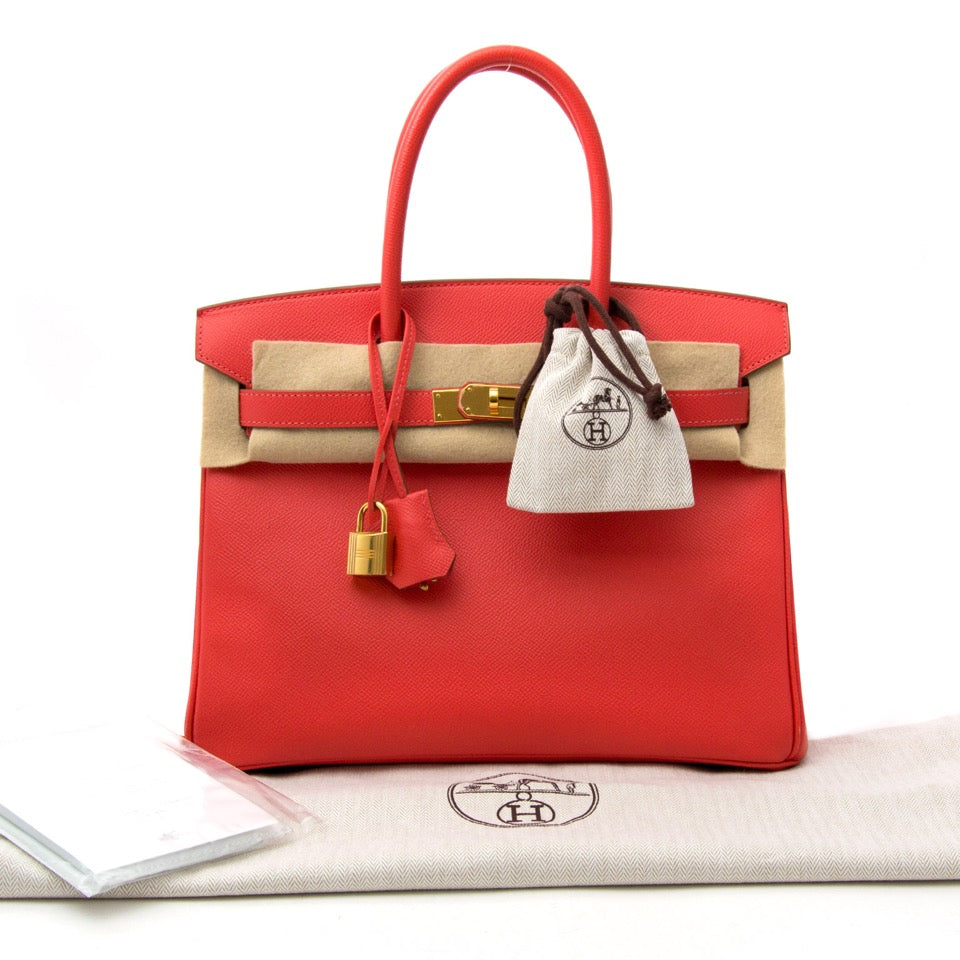 shop online best hermes christmas gift , skip the waitinglist invoice included As New Hermes Birkin 30 Rose Jaipur Epsom GHW