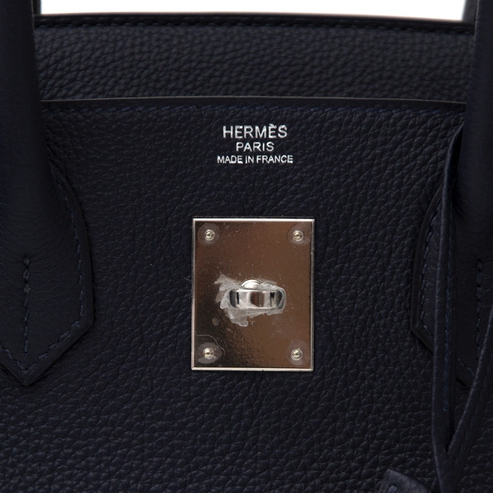 koop veilig online aan de beste prijs Brand NEW Hermes Birkin 30 Togo Blue Nuit