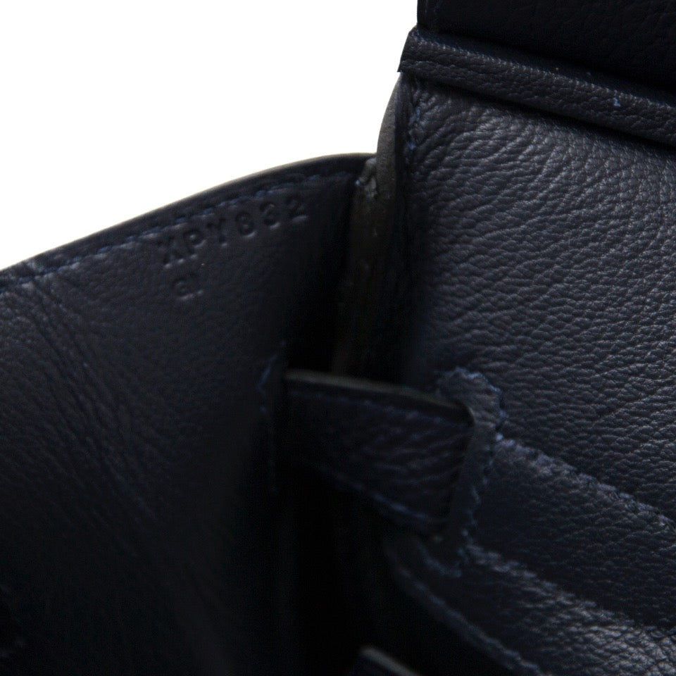 acheter en linge sac a main comme neuf Brand NEW Hermes Birkin 30 Togo Blue Nuit