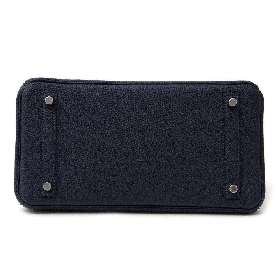 koop aan de beste prijs Brand NEW Hermes Birkin 30 Togo Blue Nuit net als nieuw perfecte staat