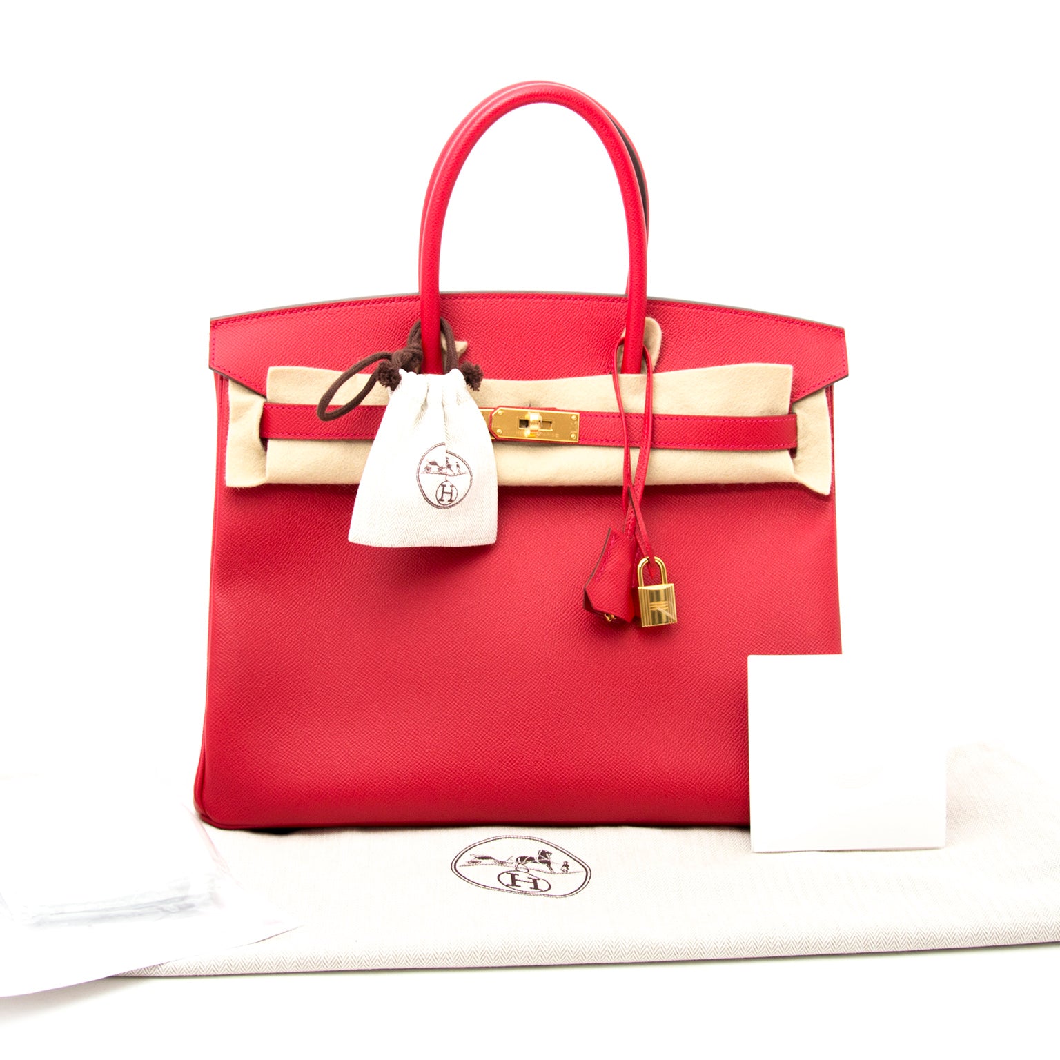 Hermès Birkin 35 Rouge Casaque now online at labellov.com for the best price shop safe online