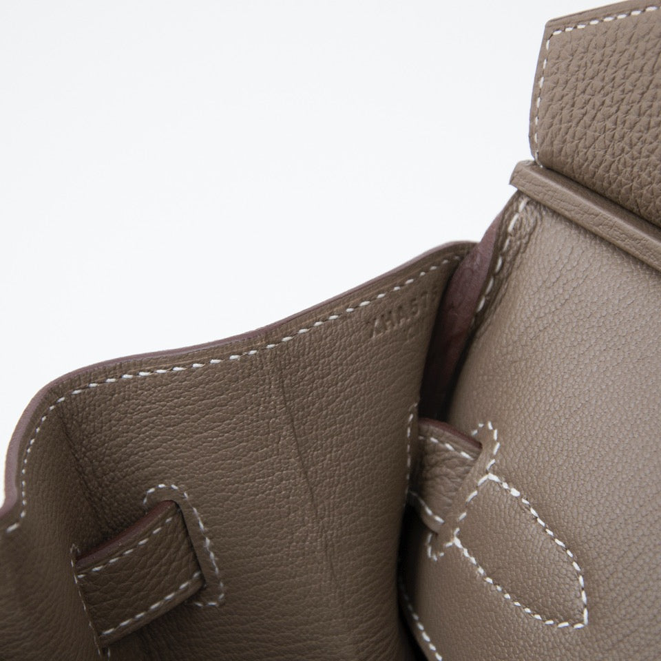 koop veilig online aan de beste prijs Brand New Hermes Birkin 35 Togo Etoupe GHW