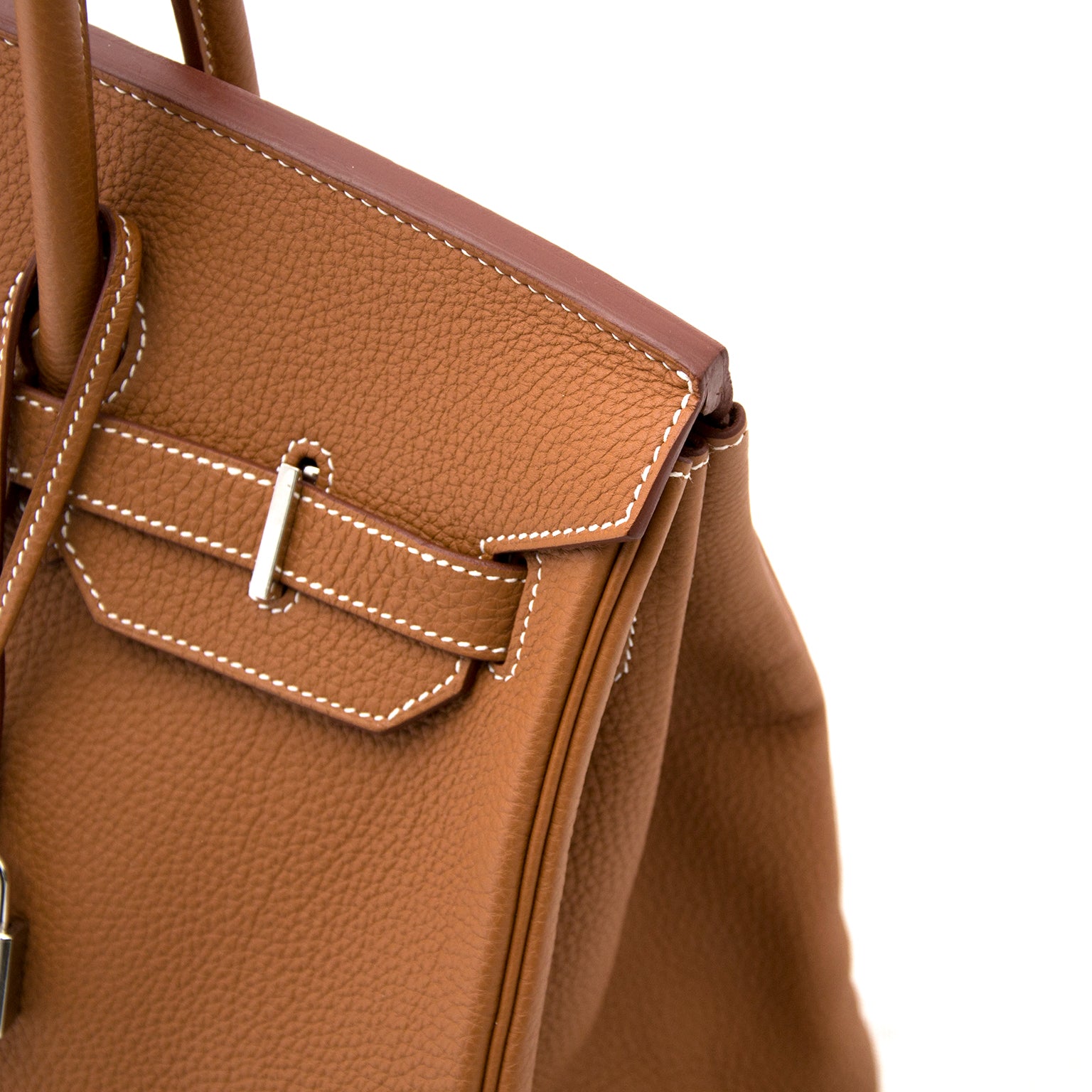 comme neuf sac a main As New Hermes Birkin 35 Veau Togo Gold PHW Anvers boutique