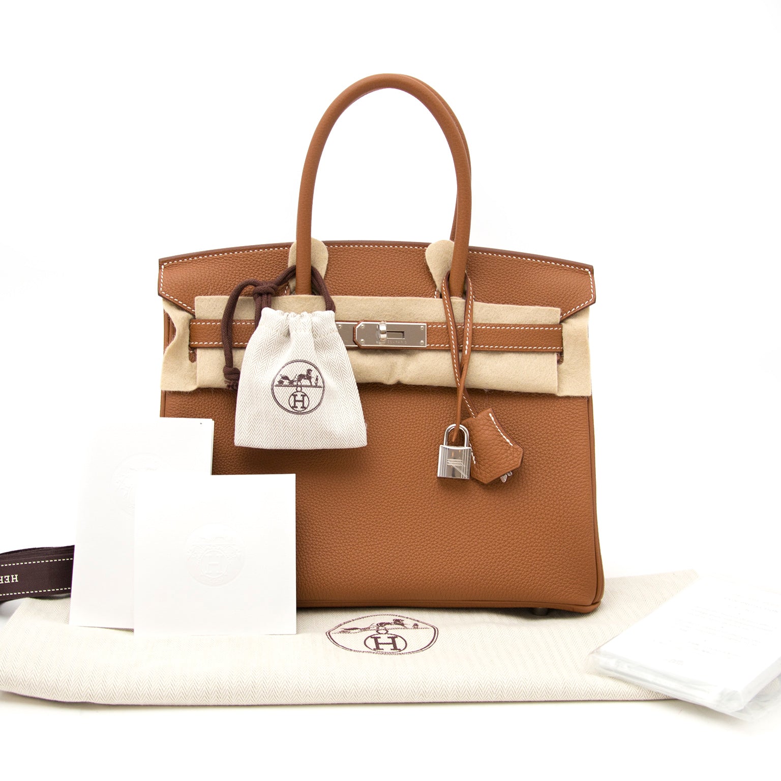 100%authentieke hermes tassen te koop bij labellov.com hermes birkin 30 goud togo zilver