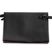 Delvaux Black Leather Pochette