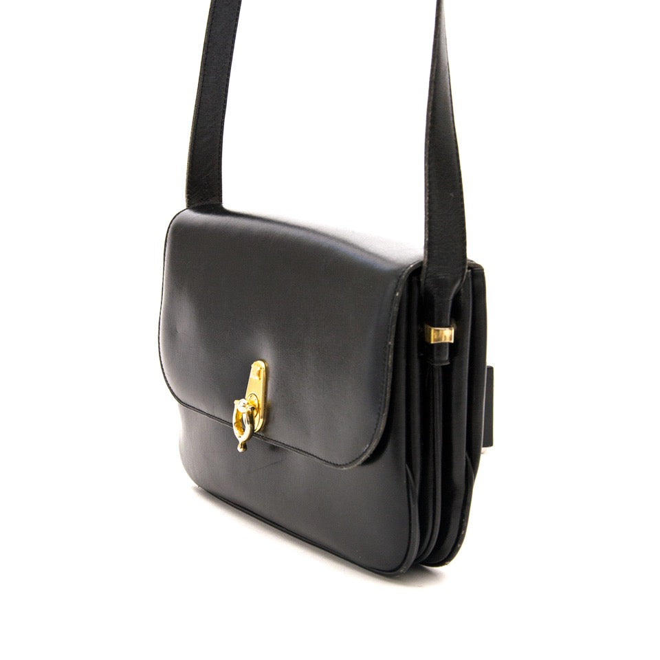 shop safe online at the best price secondhand designer shop safe online secondhand Celine Black Box Shoulder Bag