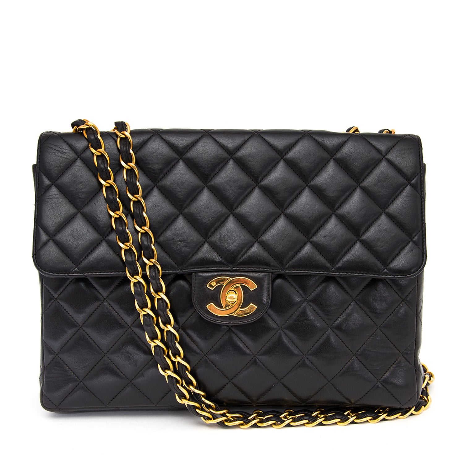 shop your vintage Chanel Vintage Classic Flap Bag Black at the best price