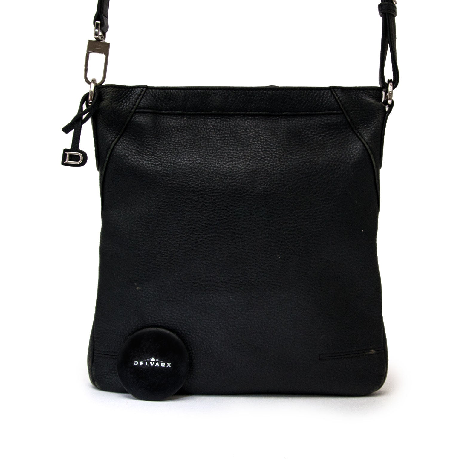Delvaux Cross Body Black Bag Buy authentic secondhand Delvaux bags at the right price at LabelLOV vintage webshop.