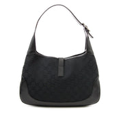 koop online aan de beste prijs jou tweedehands Gucci Jackie Black Canvas aan de beste prijs onlien webshop labellov.com