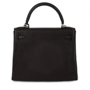 store fresh with invoice luxury Brand New Black Hermes Kelly Retourne 28 Clemence Taurillon