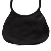 acheter en ligne pour le meilleur prix sac a main Hermès Black Cacahuete Plum Leather Oval Shoulder Bag online webshop