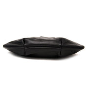 shop safe online your designer luxury Hermès Black Cacahuete Plum Leather Oval Shoulder Bag worldwide shipping