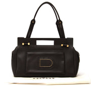 acheter en ligne comme neuf sac a main Delvaux Benjamin Dark Brown Bag