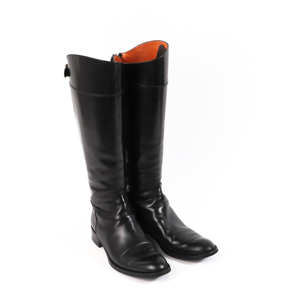 Buy authentic second-hand Fratelli Rossetti Black Leather Boots in Size 37 1/2 in very good condition at Labellov in Antwerp.
