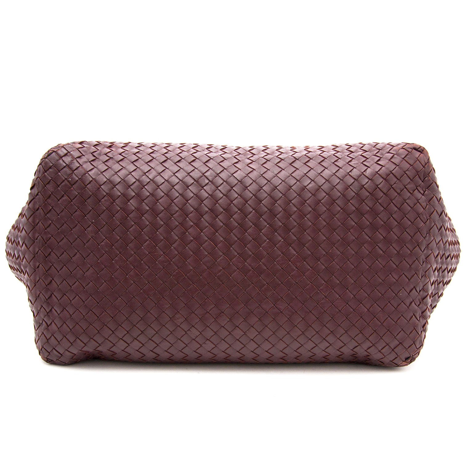 Op zoek naar een bottega veneta aubergine kleurige schouldertas? Nu online te koop bij labellov.com tegen de beste prijs